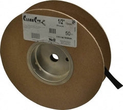 Techflex - Black Braided Expandable Cable Sleeve - 50' Coil Length, -103 to 257°F - Industrial Tool & Supply