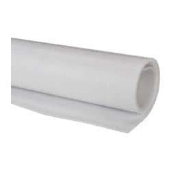 Made in USA - 0.0100 Inch Thick x 12 Inch Wide x 3 Ft. Long, Plastic Film - PTFE (Virgin), +/-0.001 Inch Tolerance - Industrial Tool & Supply