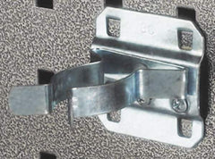 Triton - Extended Spring Clip Pegboard Hook - 2-3/4" Projection, Steel - Industrial Tool & Supply