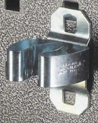 Triton - Spring Clip Standard Pegboard Hook - 1-1/2" Projection, Steel - Industrial Tool & Supply