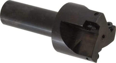 Cutting Tool Technologies - 1-1/2" Cut Diam, 0.34" Max Depth of Cut, 3/4" Shank Diam, 3.28" OAL, Indexable Square Shoulder End Mill - SPEH 332 Inserts, Weldon Shank, 90° Lead Angle - Industrial Tool & Supply