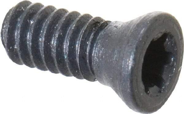 Cutting Tool Technologies - Torx Cap Screw for Indexable End Mills - #3-48 Thread, Industry Std S-4, For Use with Inserts - Industrial Tool & Supply