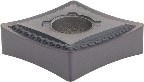 Kennametal - CNMG643 MS Grade KC5025 Carbide Turning Insert - TiAlN Finish, 80° Diamond, 3/4" Inscr Circle, 1/4" Thick, 3/64" Corner Radius - Industrial Tool & Supply