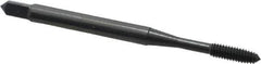 OSG - #4-48 UNF H3 Thread Limit Plug Thread Forming Tap - Cobalt, Oxide Finish, 1-7/8" OAL, 9/16" Thread Length, Right Hand Thread, Series HY-PRO NRT - Exact Industrial Supply