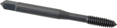 OSG - #12-24 UNC H4 Thread Limit Plug Thread Forming Tap - Cobalt, Oxide Finish, 2-3/8" OAL, 15/16" Thread Length, Right Hand Thread, Series HY-PRO NRT - Exact Industrial Supply