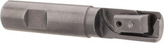 APT - 3/4" Cut Diam, 0.65" Max Depth of Cut, 3/4" Shank Diam, 3-7/8" OAL, Indexable Square Shoulder End Mill - TPC 32..., TPG 32., TPU 32. Inserts, Weldon Shank, 90° Lead Angle, Series Tri-Dex - Industrial Tool & Supply