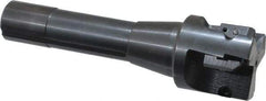 APT - 1-3/4" Cut Diam, 0.65" Max Depth of Cut, 5-7/8" OAL, Indexable Square Shoulder End Mill - TPC 32..., TPG 32., TPU 32. Inserts, R8 90° Lead Angle, Series Tri-Dex - Industrial Tool & Supply