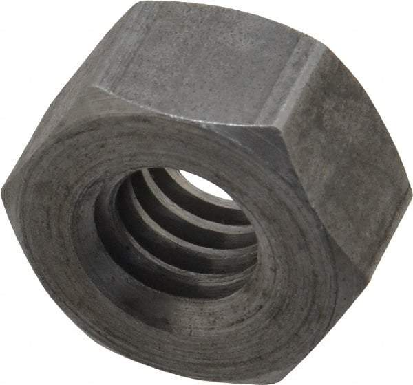 Keystone Threaded Products - 1/2-10 Acme Steel Left Hand Hex Nut - 7/8" Across Flats, 31/64" High, 2G Class of Fit - Industrial Tool & Supply