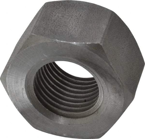 Keystone Threaded Products - 1-10 Acme Steel Right Hand Hex Nut - 1-5/8" Across Flats, 63/64" High, 2G Class of Fit - Industrial Tool & Supply