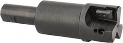 APT - 2" Cut Diam, 0.65" Max Depth of Cut, 1" Shank Diam, 6-1/4" OAL, Indexable Square Shoulder End Mill - TPC 32..., TPG 32., TPU 32. Inserts, Weldon Shank, 90° Lead Angle, Series Tri-Dex - Industrial Tool & Supply