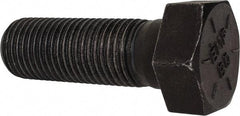 Value Collection - 2 - 4-1/2 UNC, 6" Length Under Head Hex Head Cap Screw - Partially Threaded, Grade 8 Alloy Steel, Uncoated, 3" Hex - Industrial Tool & Supply
