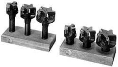 APT - 2 to 3" Cutting Diam, 1-1/4" Shank Diam, Indexable End Mill Set - 3, 5 Inserts, QMS Carbide Toolholder, Series Quad-Mill - Industrial Tool & Supply