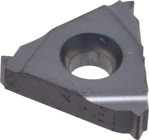 Kennametal - 16ER External Right Hand ISO Laydown Threading Insert - Grade KC5025, TiAlN Coated Carbide, 9.53mm Inscribed Circle - Industrial Tool & Supply