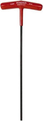 Bondhus - 4mm Hex, T-Handle Cushion Grip, Hex Key - 229mm OAL, Metric System of Measurement - Industrial Tool & Supply