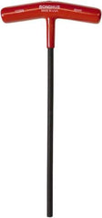 Bondhus - 6mm Hex, T-Handle Cushion Grip, Hex Key - 229mm OAL, Metric System of Measurement - Industrial Tool & Supply