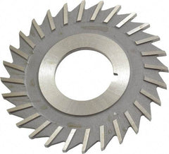 Value Collection - 2-1/2" Blade Diam x 3/32" Blade Thickness, 7/8" Hole, 28 Teeth, High Speed Steel Side Chip Saw - Straight Tooth, Arbor Connection, Uncoated - Industrial Tool & Supply