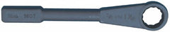 Martin Tools - 1-7/16", 12 Point, Black Finish, Single End, Striking Box Wrench - Industrial Tool & Supply