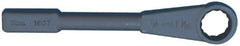 Martin Tools - 3" 12 Point Striking Box Wrench - Single End, 4-31/64" Head Diam x 1-5/8" Head Thickness, 13-13/16" OAL, Steel, Black Finish - Industrial Tool & Supply