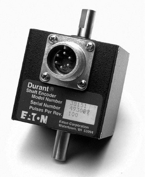 Durant - Encoder - 2-1/4 Inch High, 5-28 VDC Voltage, Square Wave - Industrial Tool & Supply