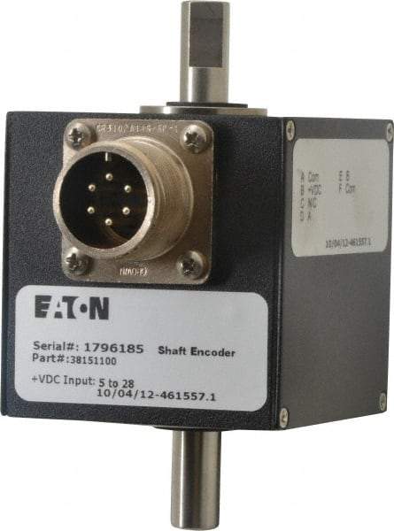 Durant - Encoder - 2-1/4 Inch High, 5-28 VDC Voltage, Square Wave - Industrial Tool & Supply