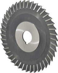 Value Collection - 6" Blade Diam x 3/32" Blade Thickness, 1" Hole, 42 Teeth, High Speed Steel Side Chip Saw - Straight Tooth, Arbor Connection, Uncoated - Industrial Tool & Supply