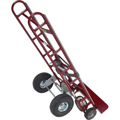 Wesco Industrial Products - 10" Wheel Diam Hand Truck 4 Wheel Convertible Kit - For Use with Wesco Steel Service Carts - Industrial Tool & Supply