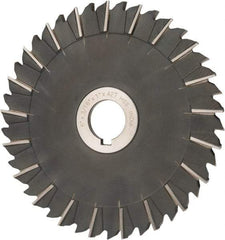 Value Collection - 6" Blade Diam x 3/16" Blade Thickness, 1" Hole, 42 Teeth, High Speed Steel Side Chip Saw - Staggered Tooth, Arbor Connection, Uncoated - Industrial Tool & Supply