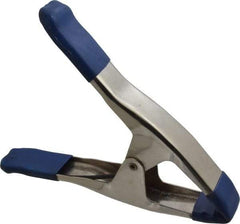 Gibraltar - 3" Jaw Opening Capacity, Spring Clamp - Vinyl Handle, 9" OAL - Industrial Tool & Supply
