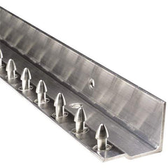 Aleco - 3Ft. Long Aluminum Boltless Dock Strip Door Mounting Hardware - For Use with Vinyl Strip Material (All Widths) - Industrial Tool & Supply