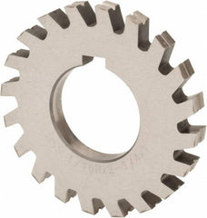 Value Collection - 1/32" Radius, 1/16" Circle Diam, 2-1/4" Cutter Diam, Arbor Connection, Concave Radius Cutter - High Speed Steel, 10 Teeth - Industrial Tool & Supply