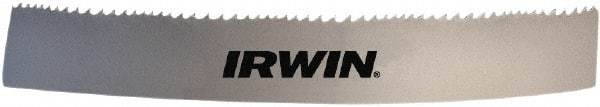 Irwin Blades - 8 to 12 TPI, 13' Long x 1" Wide x 0.035" Thick, Welded Band Saw Blade - Bi-Metal, Toothed Edge - Industrial Tool & Supply