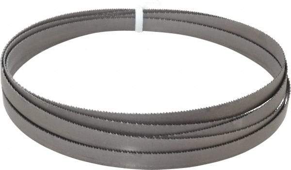 Irwin Blades - 14 TPI, 10' 4" Long x 1/2" Wide x 0.035" Thick, Welded Band Saw Blade - Bi-Metal, Toothed Edge, Wavy Tooth Set - Industrial Tool & Supply