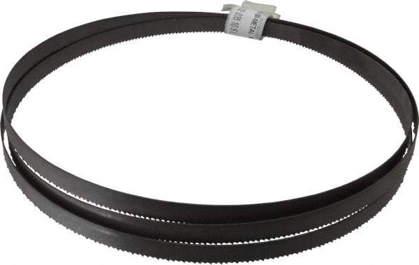Irwin Blades - 10 TPI, 7' 5" Long x 1/2" Wide x 0.035" Thick, Welded Band Saw Blade - Bi-Metal, Toothed Edge, Raker Tooth Set - Industrial Tool & Supply