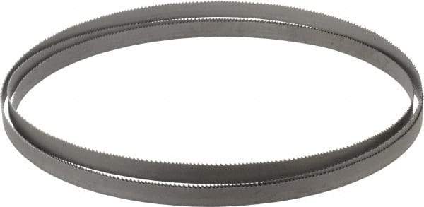 Irwin Blades - 10 to 14 TPI, 7' 8" Long x 1/2" Wide x 0.025" Thick, Welded Band Saw Blade - Bi-Metal, Toothed Edge - Industrial Tool & Supply