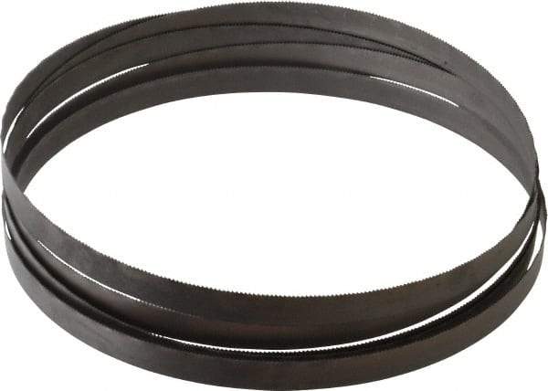 Irwin Blades - 18 TPI, 9' 11-1/2" Long x 1/2" Wide x 0.02" Thick, Welded Band Saw Blade - Bi-Metal, Toothed Edge, Wavy Tooth Set - Industrial Tool & Supply