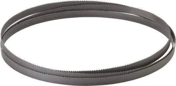 Irwin Blades - 8 to 12 TPI, 7' 5" Long x 1/2" Wide x 0.025" Thick, Welded Band Saw Blade - Bi-Metal, Toothed Edge - Industrial Tool & Supply