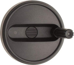 KIPP - 3.9" Diam, Thermoplastic Handwheel with Handle - 1.1" Hub Diam - Industrial Tool & Supply