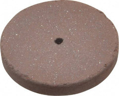 Cratex - 1" Diam x 1/16" Hole x 1/8" Thick, Surface Grinding Wheel - Silicon Carbide, Fine Grade, 25,000 Max RPM, Rubber Bond, No Recess - Industrial Tool & Supply