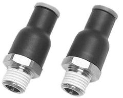Legris - 1/4" Nylon Check Valve - Inline, Tube OD x Male BSPT - Industrial Tool & Supply
