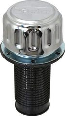 Parker - 10 Micron Rating, Nonmetallic Breather - Industrial Tool & Supply