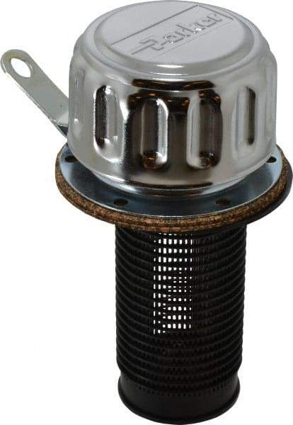 Parker - 10 Micron Rating, Nonmetallic Breather - Industrial Tool & Supply