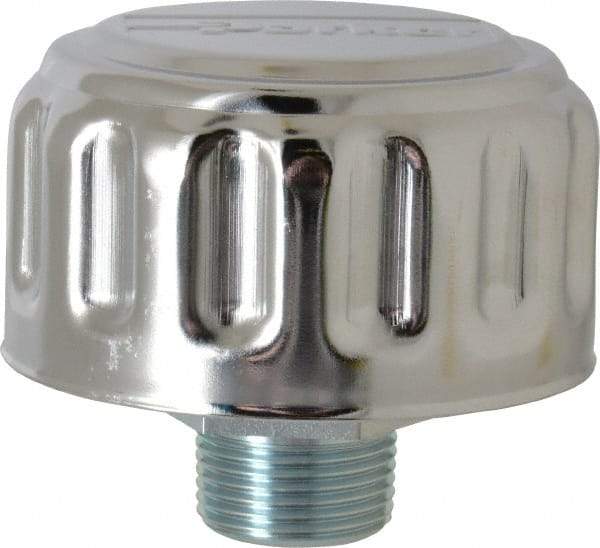 Parker - 10 Micron Rating, Metal Breather - Industrial Tool & Supply