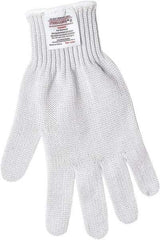 MCR Safety - Size S, ANSI Cut Lvl 5, Steelcore Cut Resistant Gloves - 9.5" Long, White, Ambidextrous - Industrial Tool & Supply