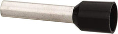 ACI - 10 AWG, Partially Insulated, Crimp Electrical Wire Ferrule - 18mm Long x 3.9mm Diameter Pin, 26mm Overall Length - Industrial Tool & Supply