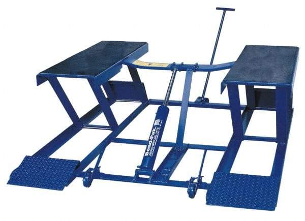 Bend-Pak - 6,000 Lb Portable Low Rise Pad Automotive Lift - 26' Max Height, 110/220 Volt, Steel - Industrial Tool & Supply