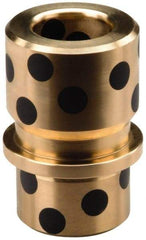 Dayton Lamina - 3" ID x 4-3/8" OAL, Cast Aluminum Bronze, Die & Mold Shoulder Bushing - Shoulder, 4-9/32" Bottom OD, 3-3/4" Top OD, 2-1/2" Under Collar, 2-1/2" Under Collar, 1-7/8" Above Collar - Industrial Tool & Supply