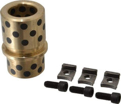 Dayton Lamina - 1-1/4" ID x 3-1/8" OAL, Cast Aluminum Bronze, Die & Mold Shoulder Bushing - Shoulder, 2-3/32" Bottom OD, 1-3/4" Top OD, 2" Under Collar, 2" Under Collar, 1-1/8" Above Collar - Industrial Tool & Supply