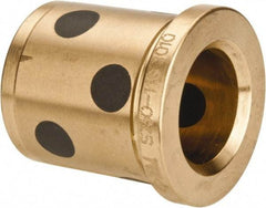Dayton Lamina - 3/4" ID x 1-3/8" OAL, Aluminum Bronze, Die & Mold Shoulder Bushing - Shoulder, 1-1/8" Bottom OD, 1-1/8" Top OD, 1.3" Collar OD, 1-3/16" Above Collar - Industrial Tool & Supply