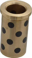 Dayton Lamina - 7/8" ID x 2-3/8" OAL, Aluminum Bronze, Die & Mold Shoulder Bushing - Shoulder, 1-1/4" Bottom OD, 1-1/4" Top OD, 1.43" Collar OD, 2-3/16" Above Collar - Industrial Tool & Supply