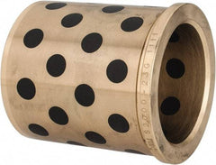 Dayton Lamina - 2" ID x 2-7/8" OAL, Aluminum Bronze, Die & Mold Shoulder Bushing - Shoulder, 2-1/2" Bottom OD, 2-1/2" Top OD, 2.68" Collar OD, 2-11/16" Above Collar - Industrial Tool & Supply
